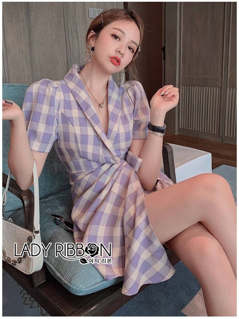จั๊มสูทขาสั้นผ้าคอตตอนผสมโพลีเอสเตอร์
