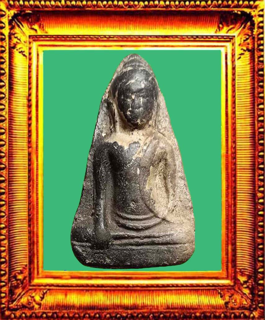 พระอู่ทองท้องช้างเนื้อดินลพบุรี