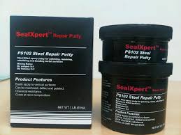 SealxpertPS104 Bronze Repair Puttyกาวอีพ็อกซี่มีเนื้อทองแดงและดีบุกผสมใช้ได้ดีกับทองแดง,ดีบุก,อัลลอยด์ ทองเหลืองโลหะผสมเช่นเพลาเหล็กหล่อและอะไหล่ต่างๆสีทองเหลืองสนใจติตต่อการะเกด081-9218788/086-3742729