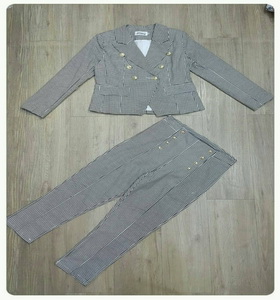 ชุดเซ็ทเสื้อสูท+กางเกง ผ้าสูทเนื้อดี