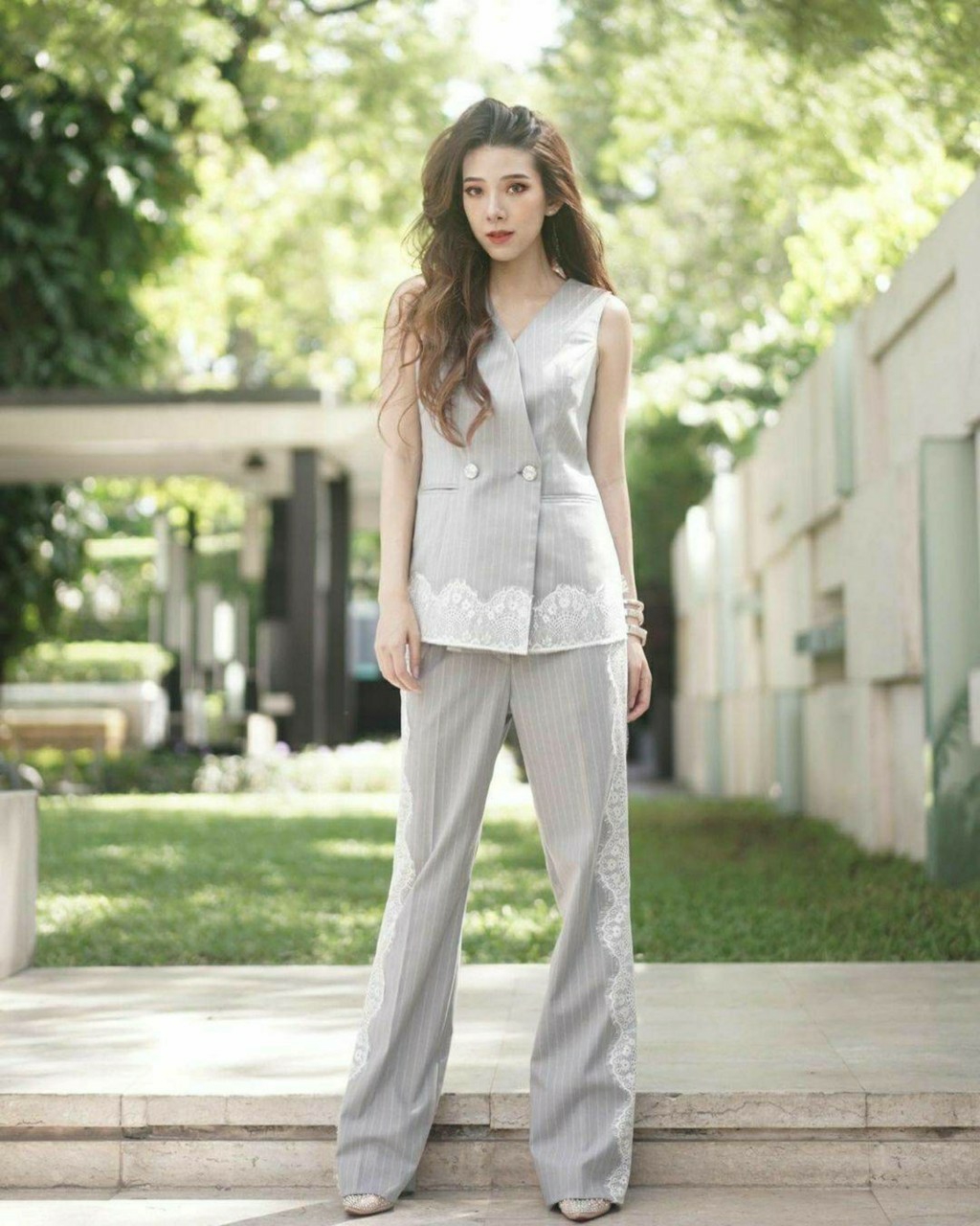 เสื้อกระดุมหน้า มีซับในอย่างดี