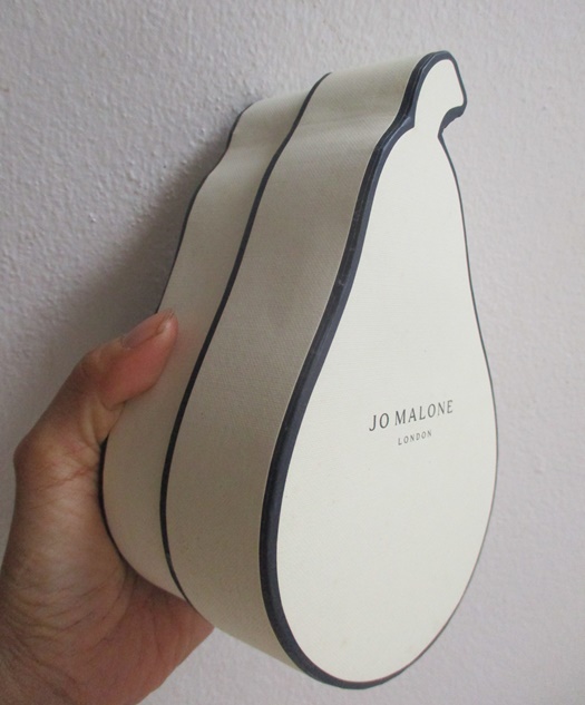 for pear shaped jo malone london freesia empty gift box paper craft 3x4.5x7 inch