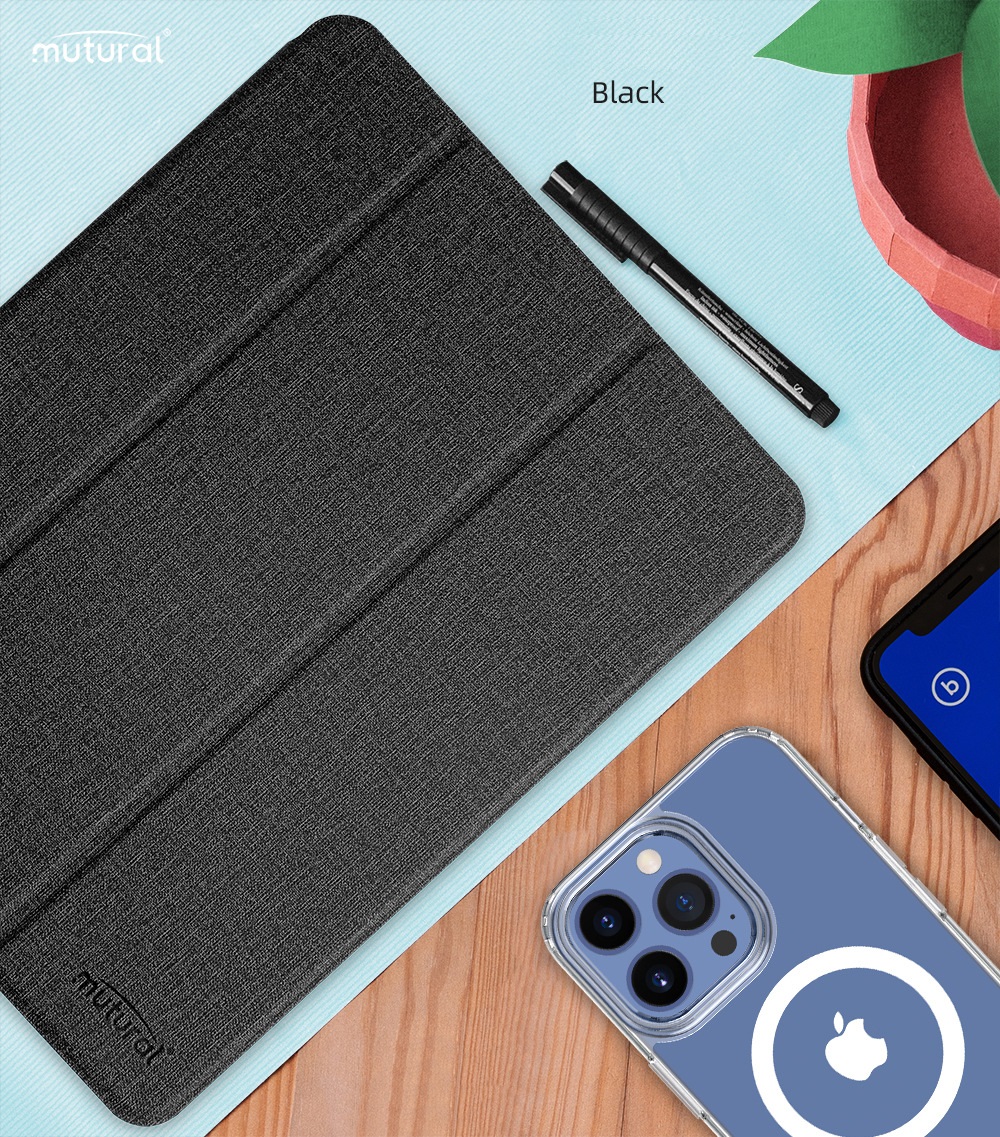 Mutural (มีที่เก็บปากกา Apple Pencil) - เคส iPad Pro 11" Gen 3/4 (2021/2022)