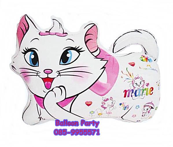 ลูกโป่งการ์ตูนรูปแมวมารี Marie Cat Balloon