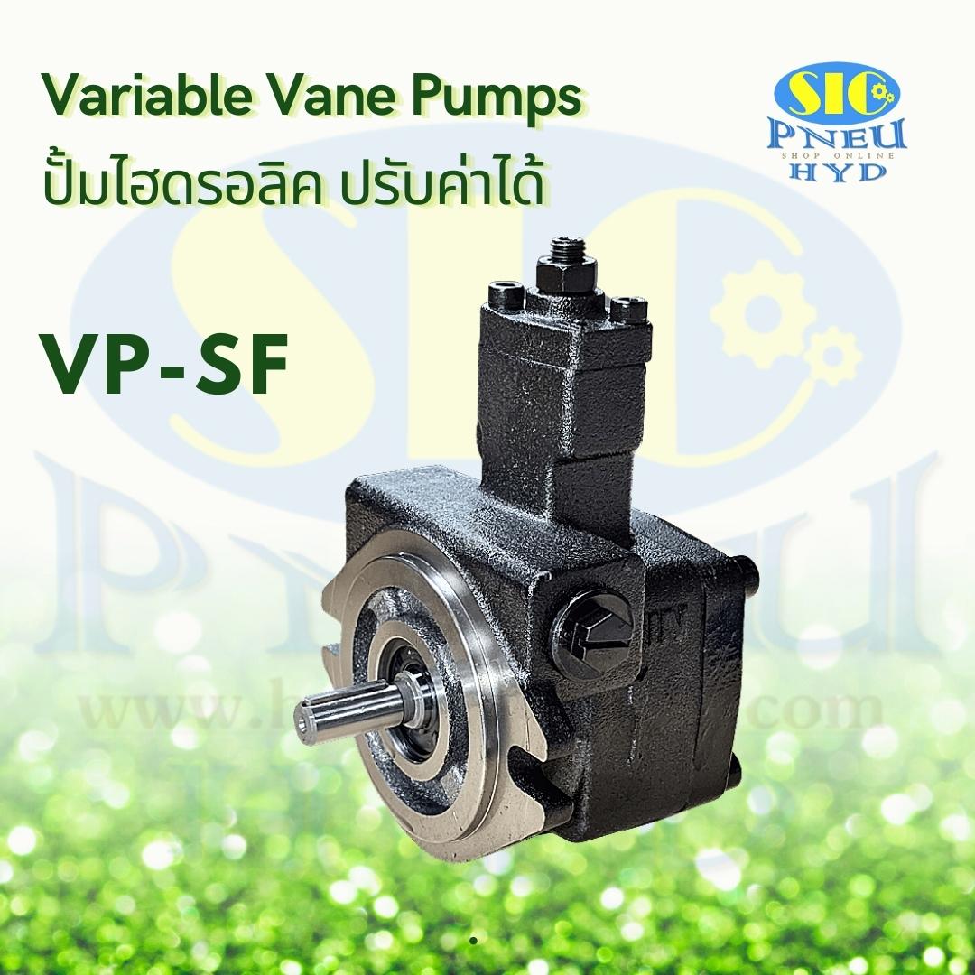 VP-SF08,12,15,20,30,40-D : Variable Vane Pump , ปั้มไฮดรอลิคแบบใบพัด ปรับค่าได้ JUNTAI