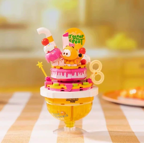 (สินค้าลิขสิทธิ์แท้) ชุดตัวต่อการ์ตูน การ์ฟิลด์ (Garfield)