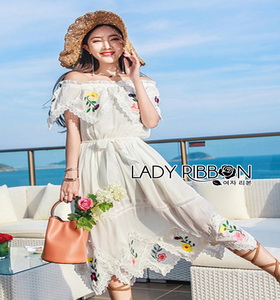 Lady Ribbon Elise Summer Chiffon Dress