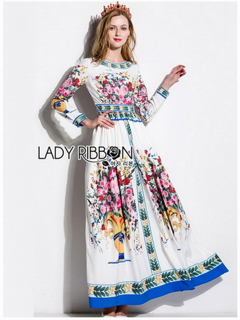 Maxi Dress เดรสยาวสีขาว
