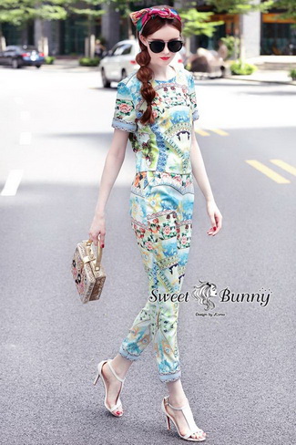 ชุดเซ็ทเสื้อ+กางเกงงานปัก