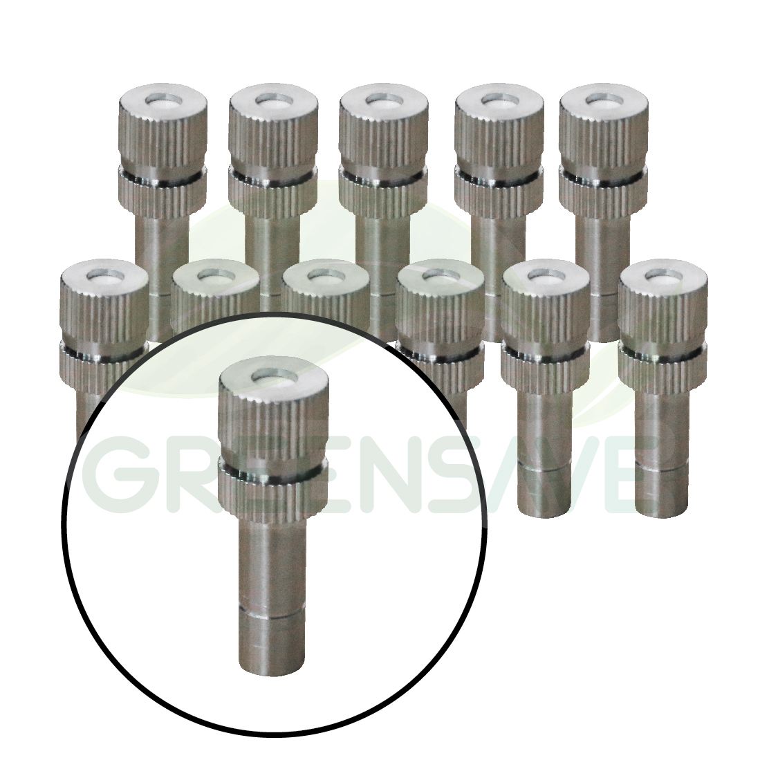 Set 16 ชุดหัวพ่นหมอก 0.3 mm 11 หัว สายยาว 9 เมตร