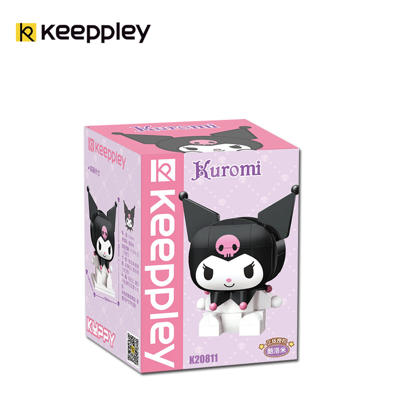 (สินค้าลิขสิทธิ์แท้) ชุดตัวต่อการ์ตูน Kuromi x Keeppley