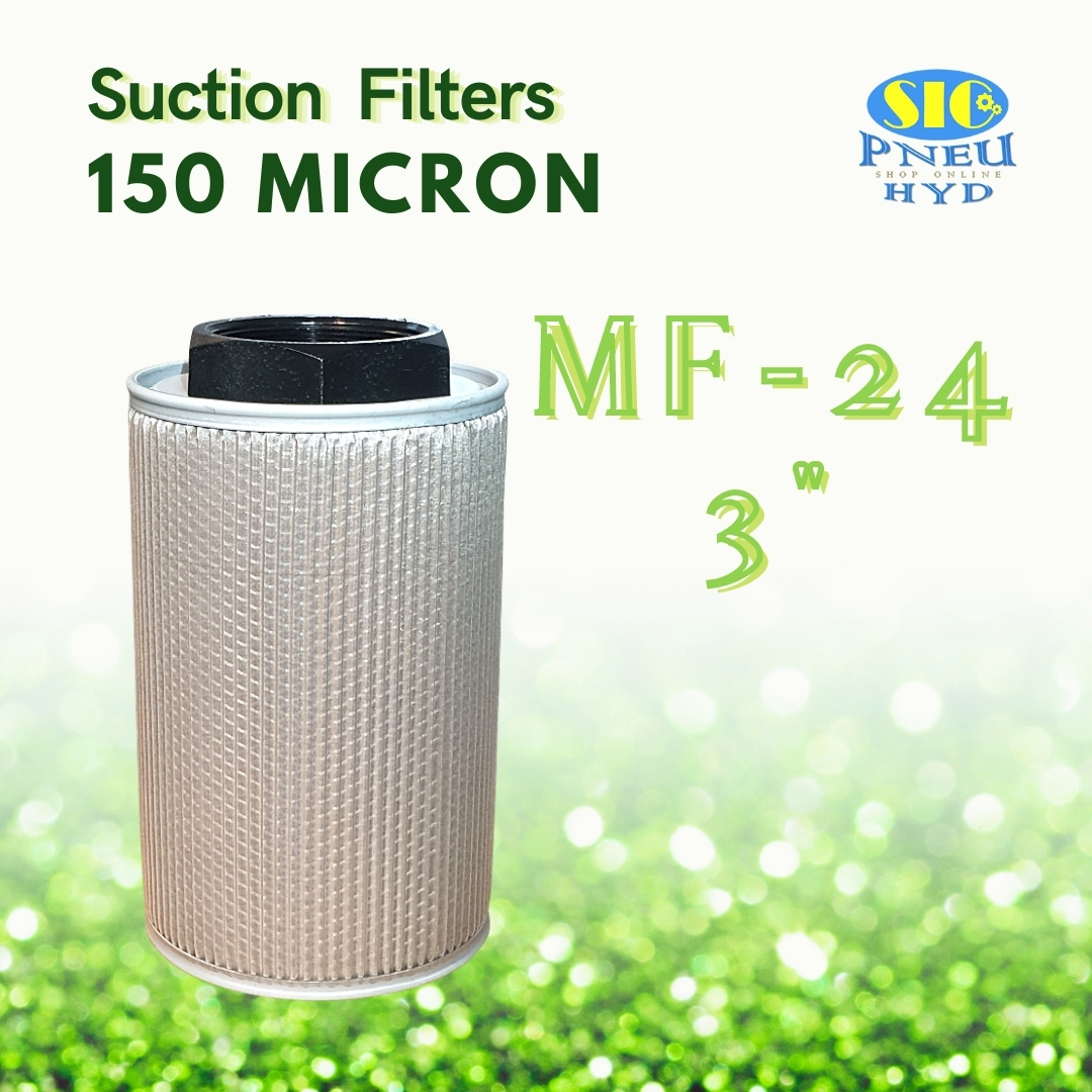ไส้กรองไฮดรอลิค MF-04,MF-06,MF-08,MF-10,MF-12,MF-16,MF-20,MF-24,MF-32 กรองขาดูด Suction Filter : CLC