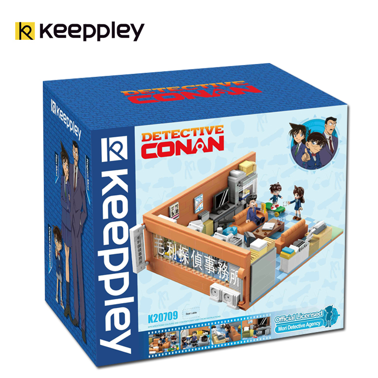 (สินค้าลิขสิทธิ์แท้) ชุดตัวต่อยอดนักสืบจิ๋ว โคนัน x Keeppley