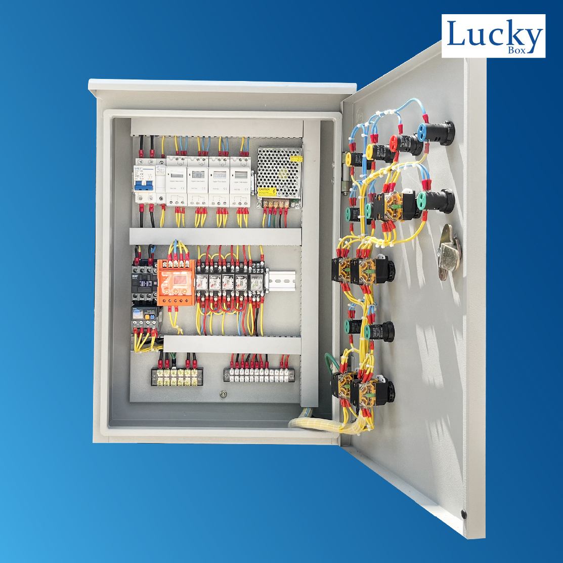 ตู้ควบคุมปั้มน้ำ ตั้้งเวลารดน้ำอัตโนมัติ รุ่น ZW3-AS-1-3T4 ตู้ควบคุมอัตโนมัติ 4 โซน