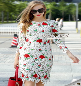 เสื้อผ้าแฟชั่นเกาหลีสวยหรูดูไฮด้วยเดรสทรงเข้ารูป สวยหรูดูดี