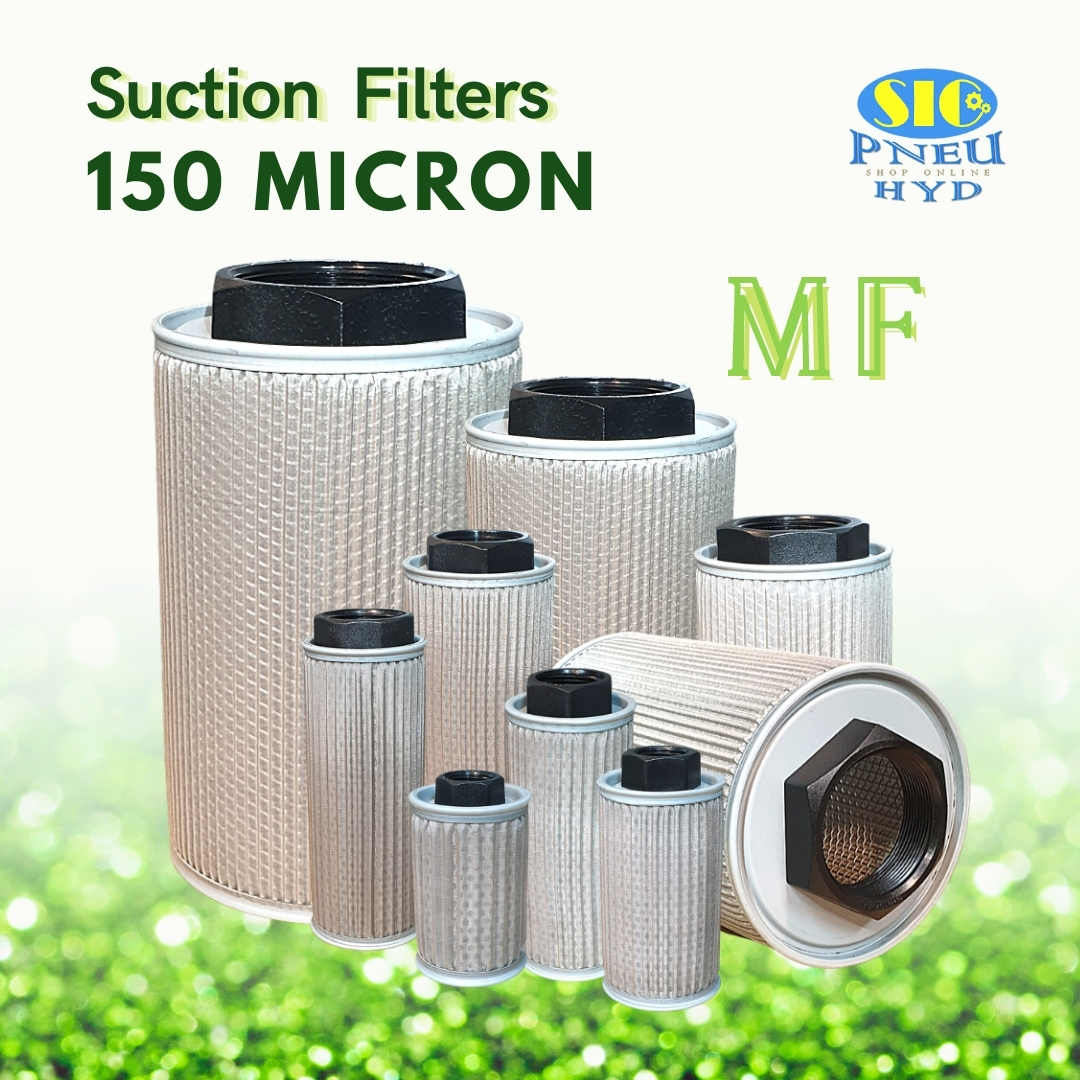 ไส้กรองไฮดรอลิค MF-04,MF-06,MF-08,MF-10,MF-12,MF-16,MF-20,MF-24,MF-32 กรองขาดูด Suction Filter : CLC