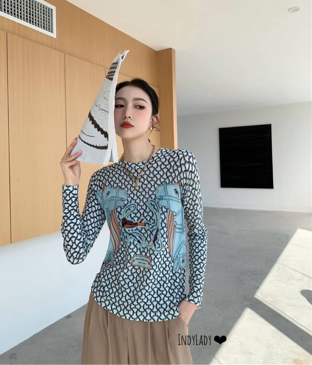 เสื้อยืดแขนยาว งานสวย