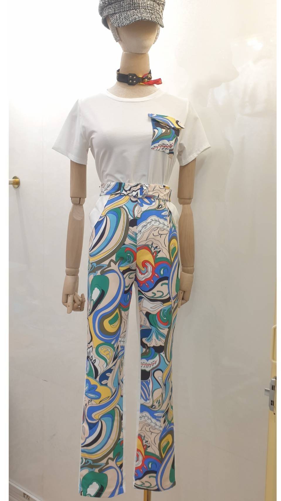 เสื้อผ้ายืดสีขาวคอตตอนเนื้อดี