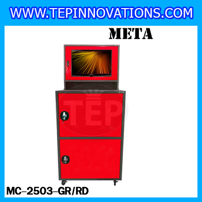 Mobile Computer Station ตู้Mobile computer รุ่น MC-2503(มีตู้ครอบคอมพิวเตอร์)