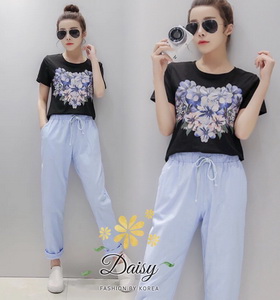เสื้อผ้าแฟชั่นเกาหลีสวยๆ ผ้าคอตตอนใส่แล้วระบาย