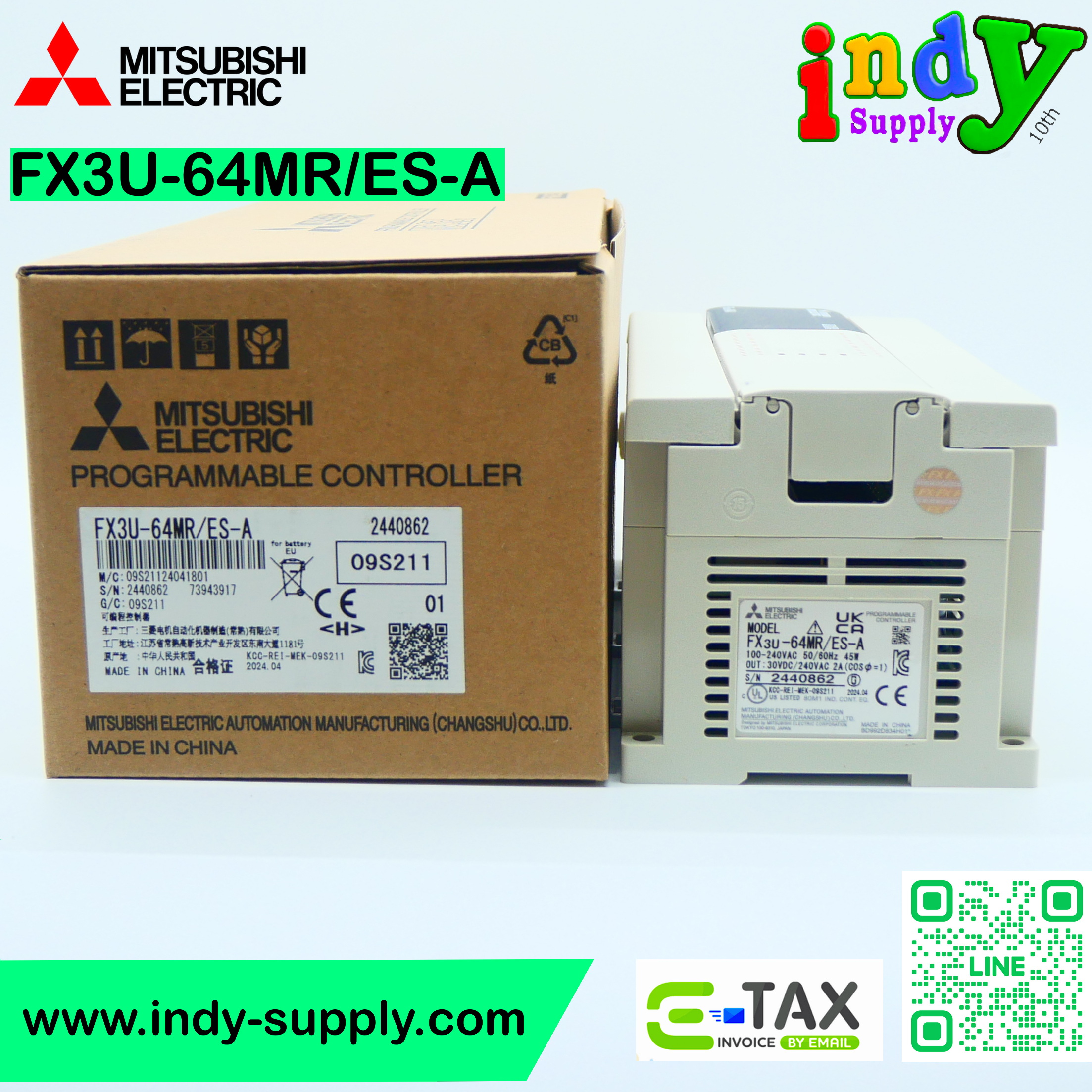 FX3U-64MR/ES-A