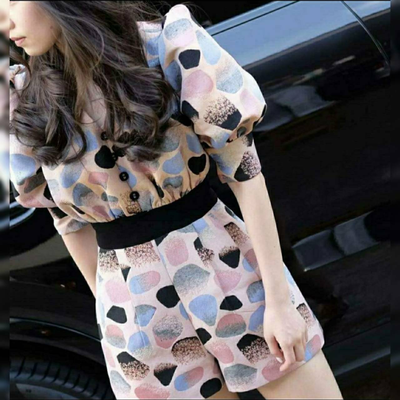 เพลสูทซิแหลังแขนตุ๊กตาสีหวานละมุน