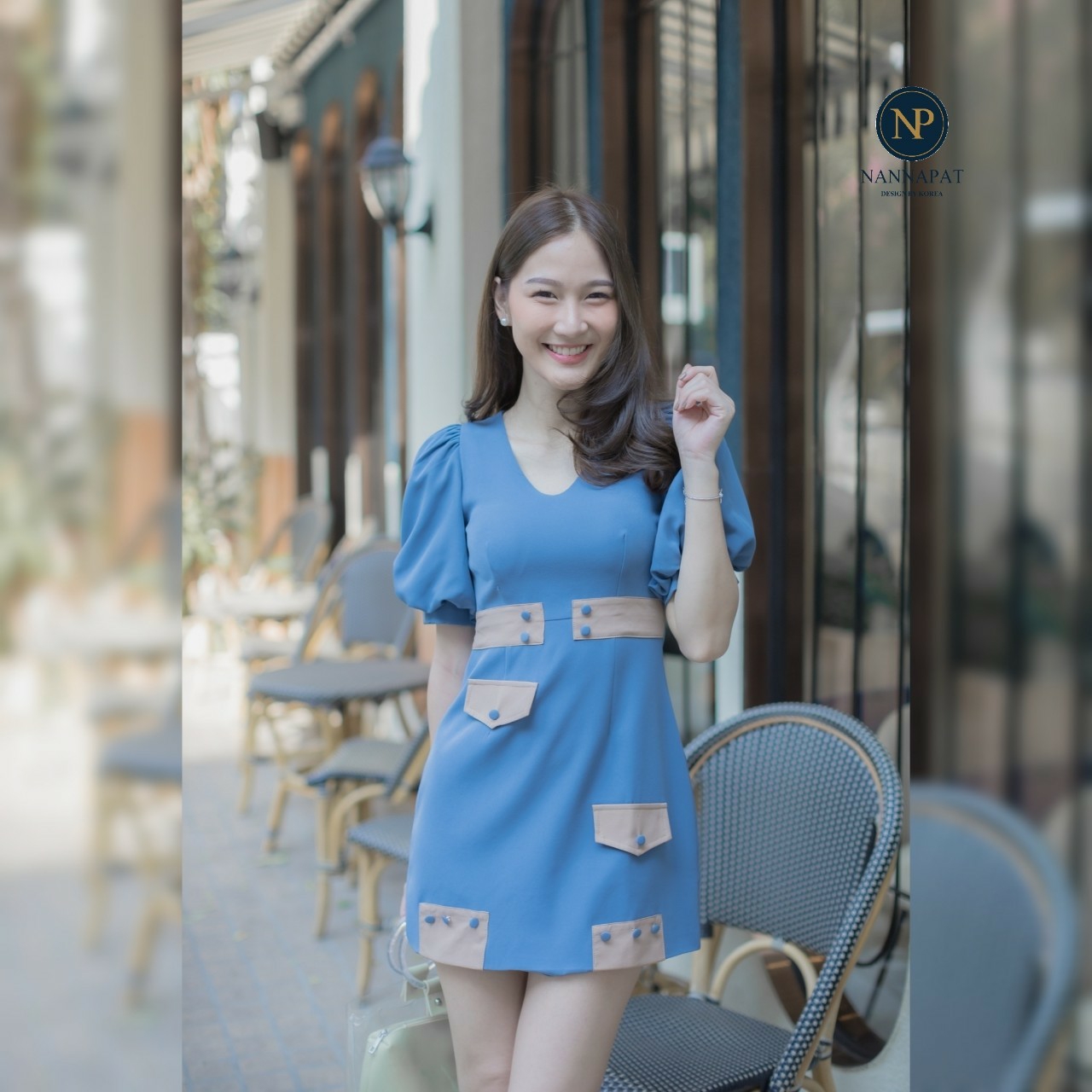 เดรสผ้าดีหนานุ่มใส่สบาย