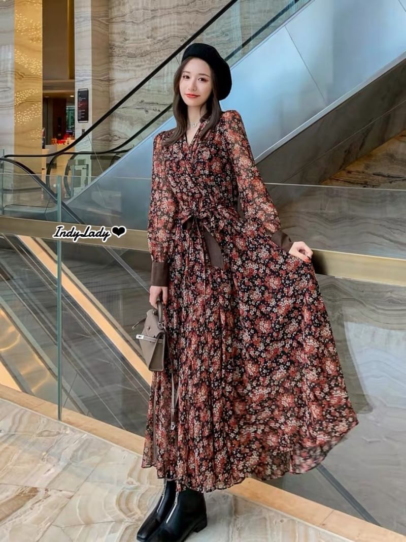 Maxi Dress Zimmermann แขนยาวพองนิดๆ