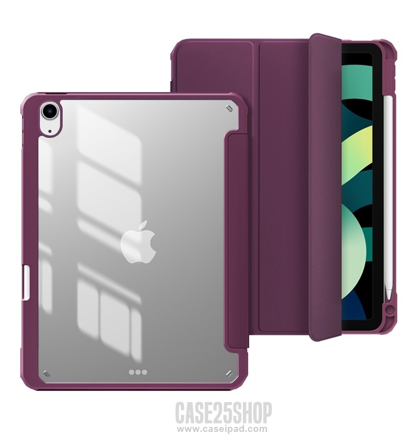 Smart Case Shockprrof หลังใส (มีที่เก็บปากกา) - เคส iPad 10.2" Gen 7/8/9
