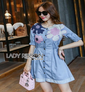 Lady Ribbon Grace Floral Patchwork