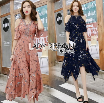 Lady Mandy Floral Cut-Out Dress