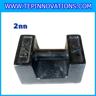 ตุ้มน้ำหนักเหล็กหล่อมาตรฐาน2กิโลกรัม สอบเทียบน้ำหนักชั่งไม่เกิน2กิโลกรัม ตุ้มน้ำหนักผ่านตรวจชั้นแรก มีตราครุฑที่ตุ้ม (ใบเซอร์ ISO 17025 Class M1เพิ่มเงิน450บาท)