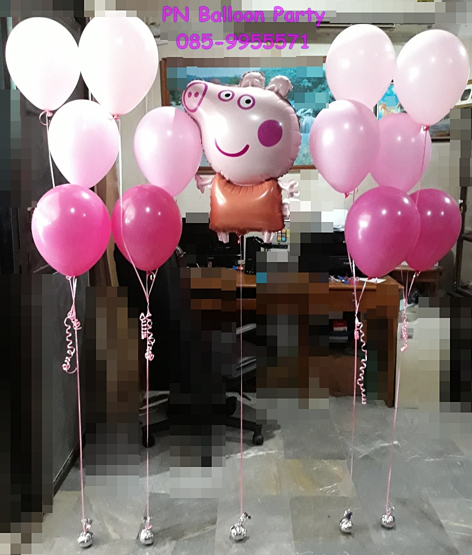 รีวิว ลูกโป่งเปปป้าพิค PEPPA PIG Balloon