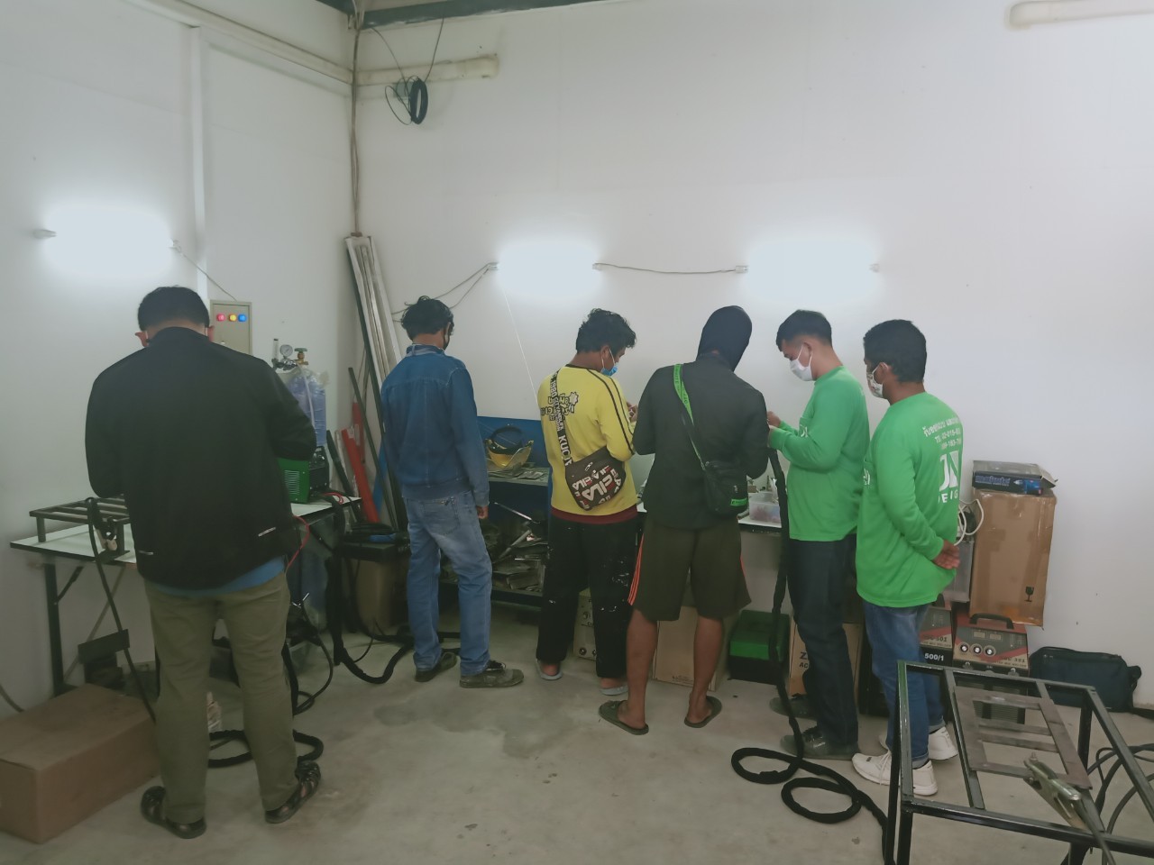 อบรมการเชื่อมอาร์กอนTIG(เบื้องต้น)