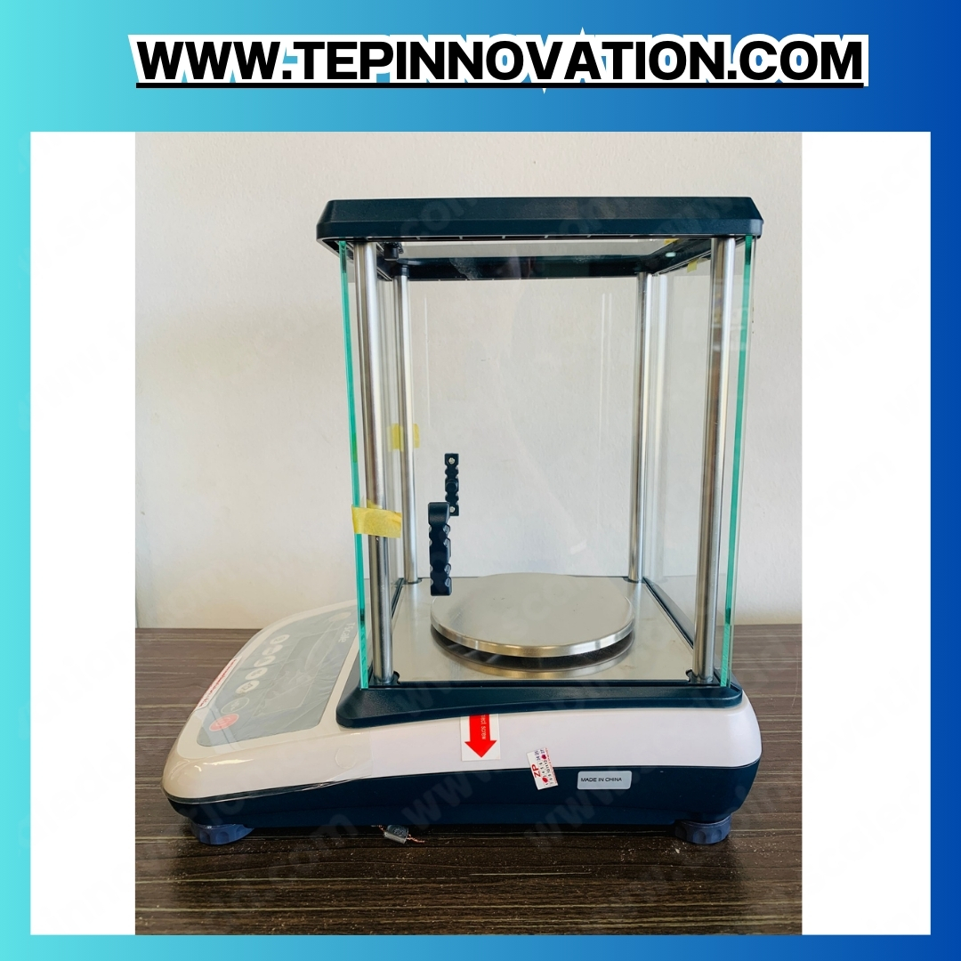 เครื่องชั่งดิจิตอลวัดค่าละเอียดสูง ชั่งน้ำหนักได้สูงสุด 3000g ความละเอียด 0.01g ขนาดจานชั่งสแตนเลส เส้นผ่าศูนย์กลาง 120มม. ยี่ห้อ Tscale รุ่น EHB-3000