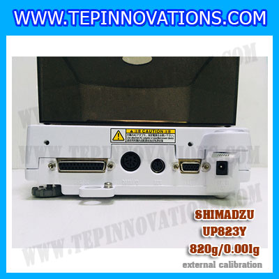 เครื่องชั่งดิจิตอล ทศนิยม 3 ตำแหน่ง รุ่น UP823Y 820gx0.001g เครื่องชั่งละเอียดสูง820g เครื่องชั่งน้ำหนัก820g ตาชั่ง820กรัม พิกัดน้ำหนัก 820g ความละเอียด 0.001g ยี่ห้อ SHIMADZU รุ่น UP823Y