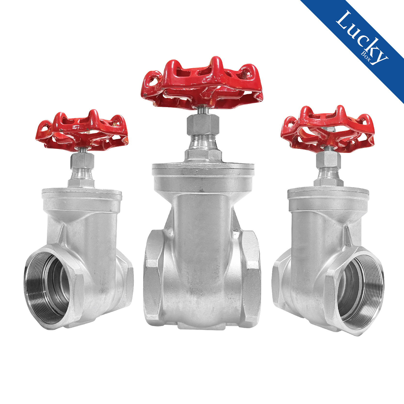 Gate valve (เกทวาล์ว) วาล์วประตูน้ำสแตนเลส ขนาด 3 นิ้ว