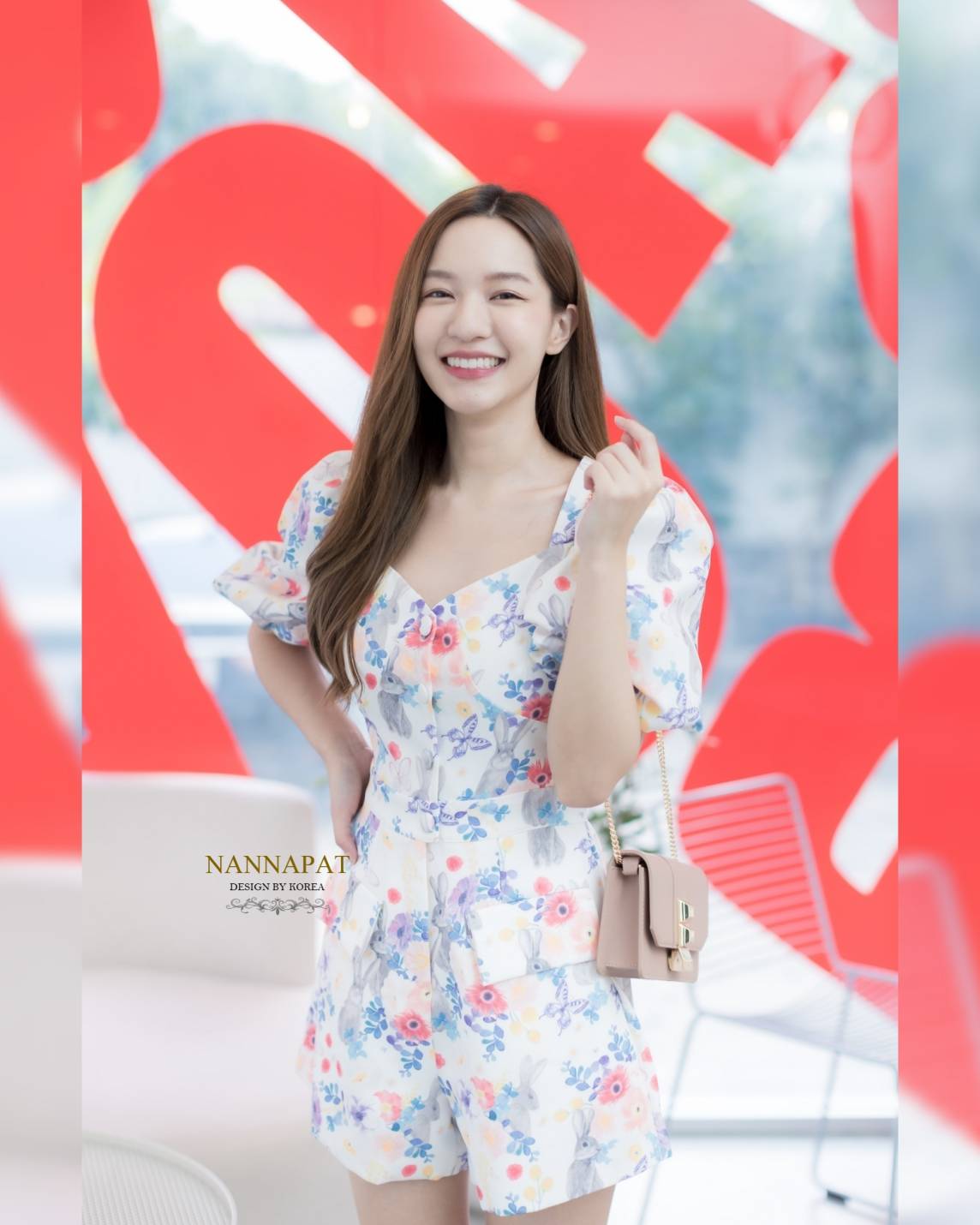 เพลสูทแขนพองน่ารัก