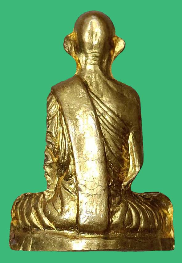 รูปหล่อปั๊มหลวงหลวงพ่อเดิมรุ่นเพดานโบสถ์ องค์ที่ 9 (หกเส้น)