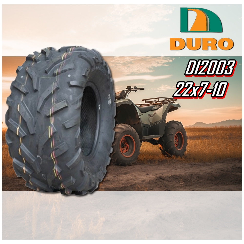 ยางรถเอทีวี (ATV) ขนาด 22x7-10 รุ่น DI2003 4PR ยี่ห้อ DURO