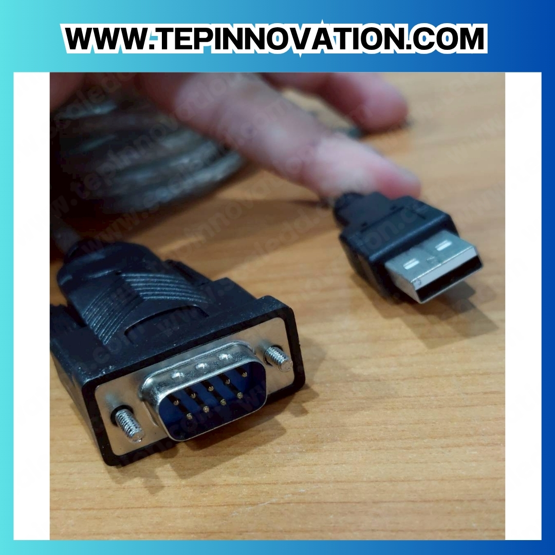 USB 2.0 TO RS232 ยาว 1.8 เมตร (รุ่นใหม่)
