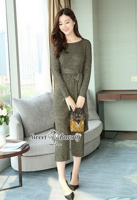 เสื้อ+กางเกง+ผ้าผูกเอว