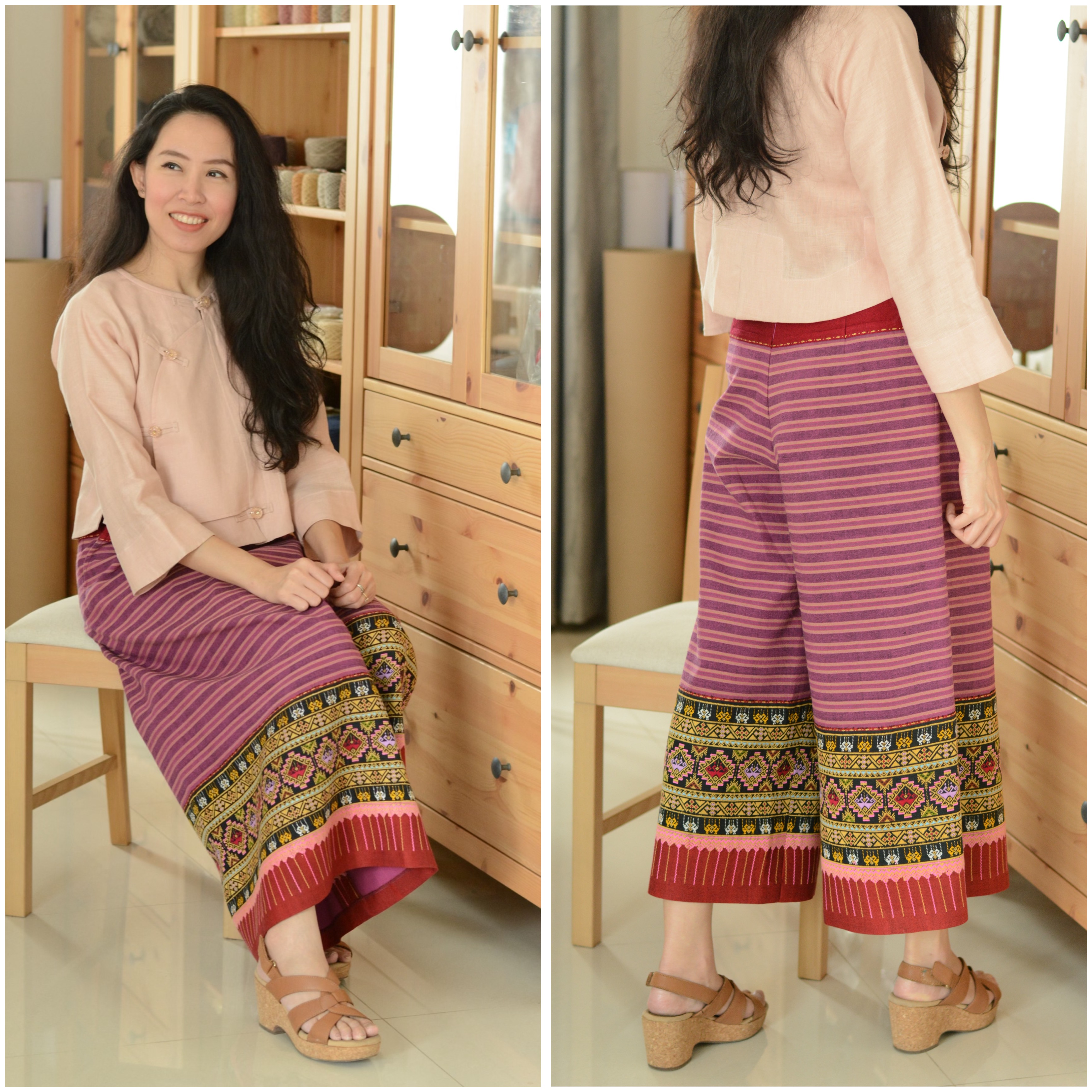 กางเกงป้าย