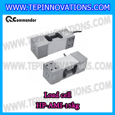 HP-AMI 15kg Loadcell โหลดเซลล์(Load cell) ยี่ห้อ Commandor รุ่น HP-AMI แบบตัวเดียว(Single Point) สำหรับเครื่องชั่งตั้งโต๊ะ พิกัดน้ำหนัก 15 กิโลกรัม
