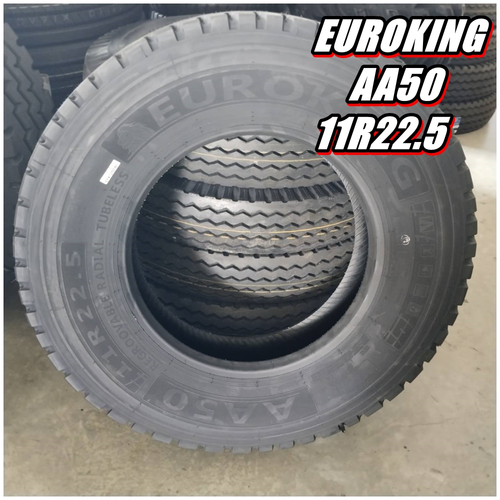 ยางรถบรรทุก เรเดียล ขนาด 11R22.5 รุ่น AA50 18PR ยี่ห้อ EUROKING