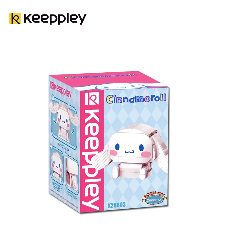 (สินค้าลิขสิทธิ์แท้) ชุดตัวต่อการ์ตูน Cinnamoroll x Keeppley