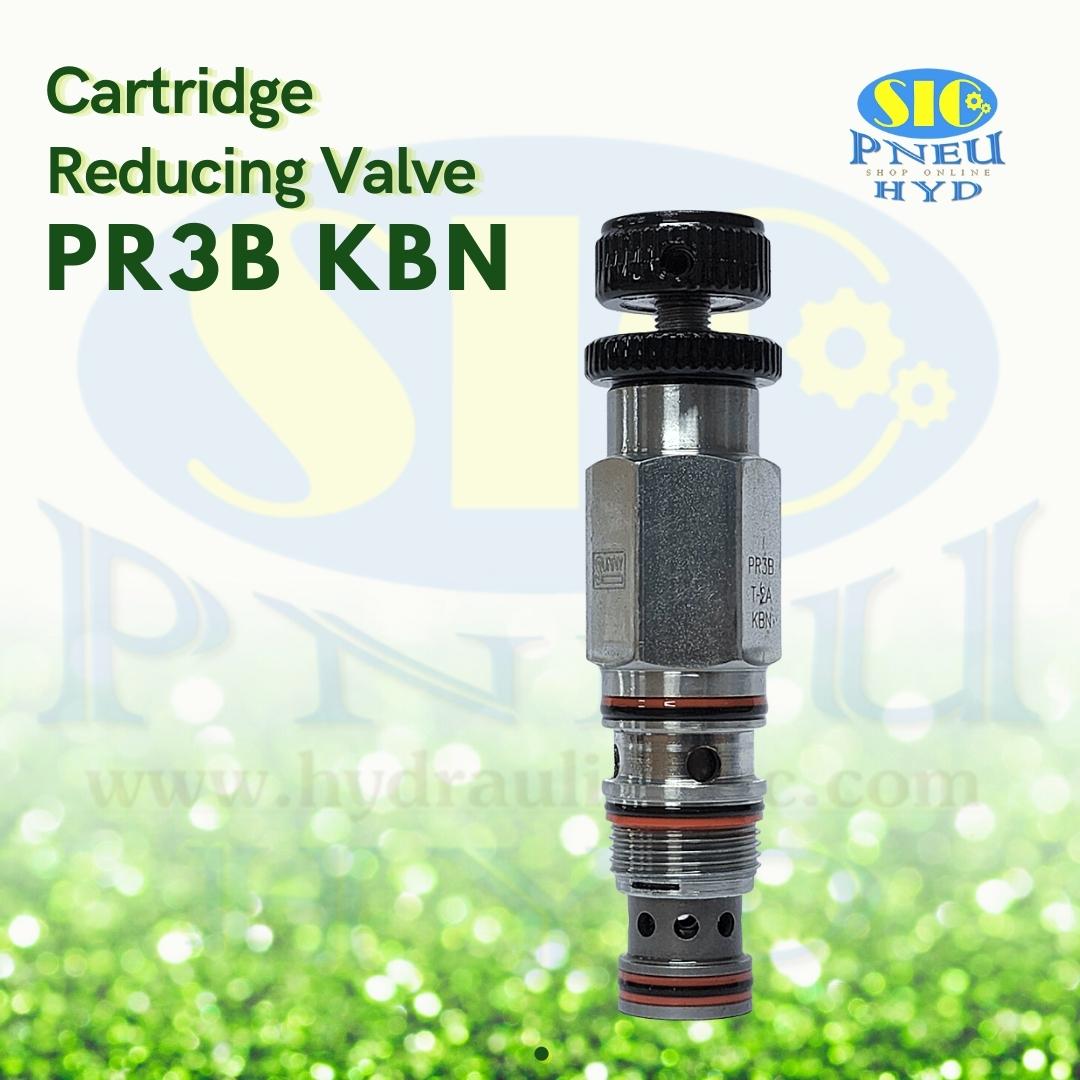 PR3B-T2A-KBN Cartridge Reducing Valve เทียบ SUN Hydraulic รุ่น PPFB-KBN