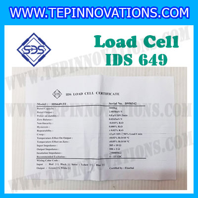 โหลดเซลล์ (Load cell) Aluminium construction IDS649 สำหรับรองรับน้ำหนักเครื่องชั่ง พิกัด 500KG,1T,2T,3T(พร้อมขา)