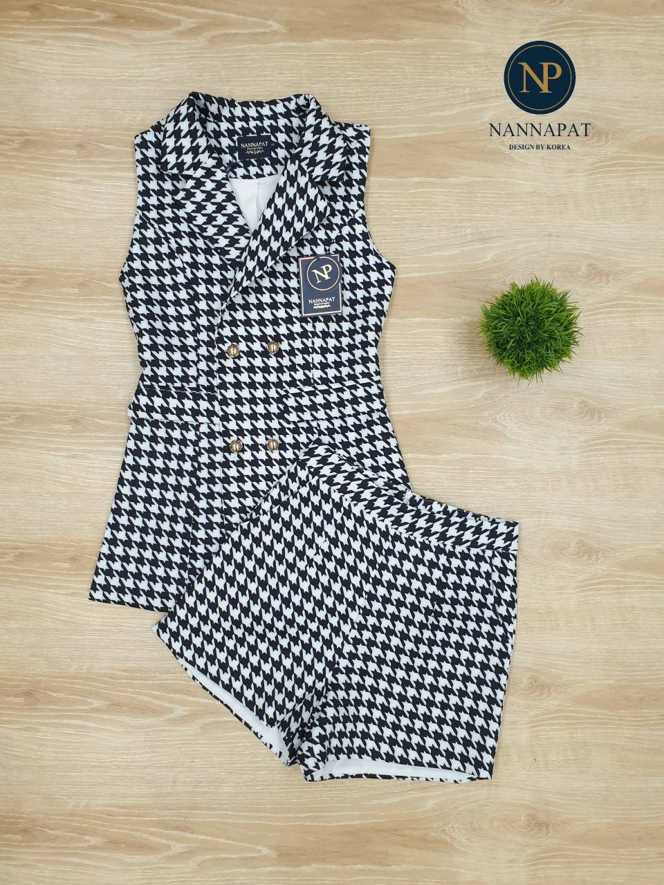 เสื้อกระดุมหน้าลายชืโนริ