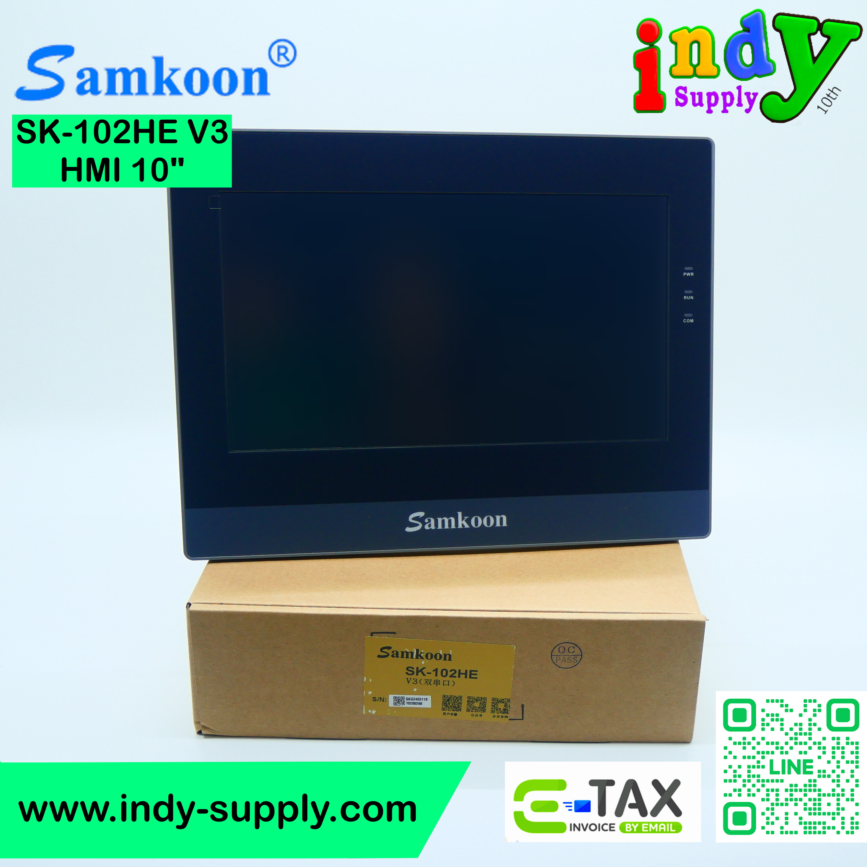SAMKOON SK-102HE (V3) HMI10.2"